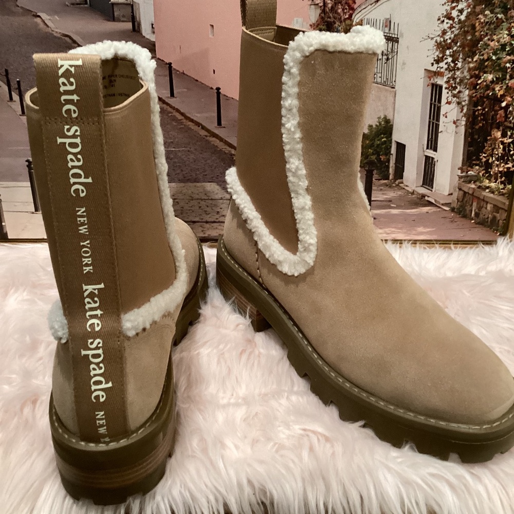 Kate Spade Piper Chelsea Boots 10M